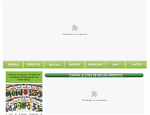 Tablet Screenshot of hortivale.com.br